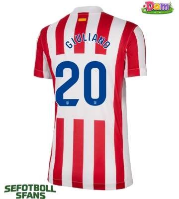 Atletico Madrid Giuliano Simeone #20 Hemmatröja Kvinnor 2025-26 Kortärmad